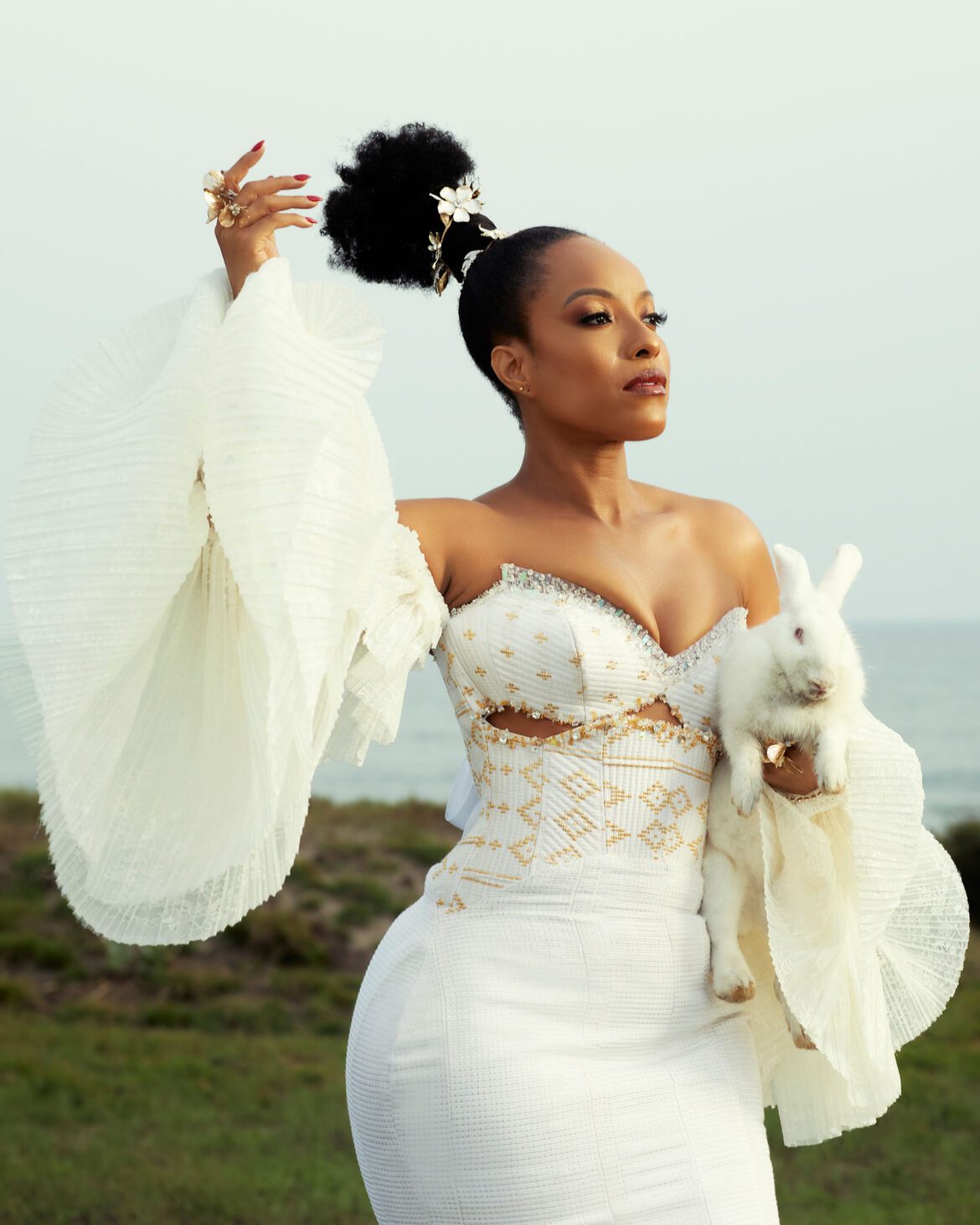 Gilbert asante Art Joselyn Dumar for GQ Magazine