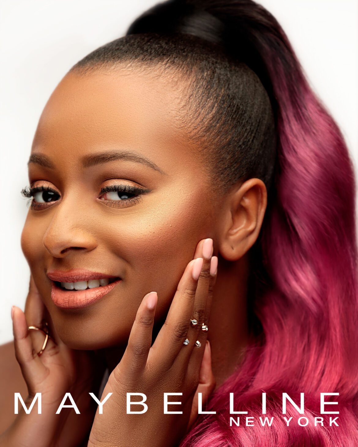 Gilbert asante Art shoot with Cuppy